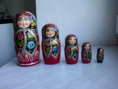 Matrushka dolls from Belarus