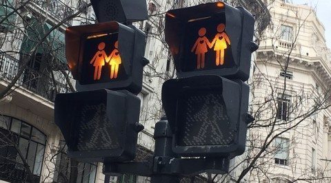 Gay traffic lights