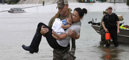 Hurricane Harvey rescue